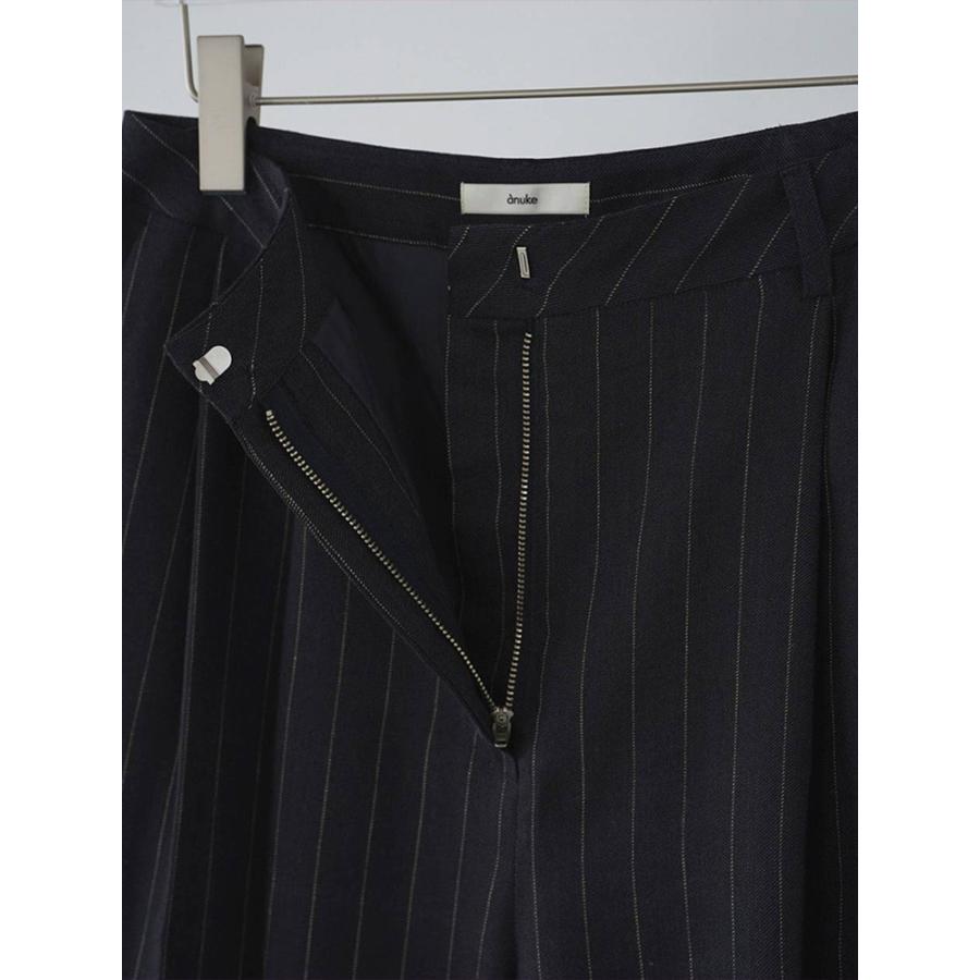 anuke（アンヌーク） 【SALE】アンヌーク 即日発送 Linen Tuck Pants