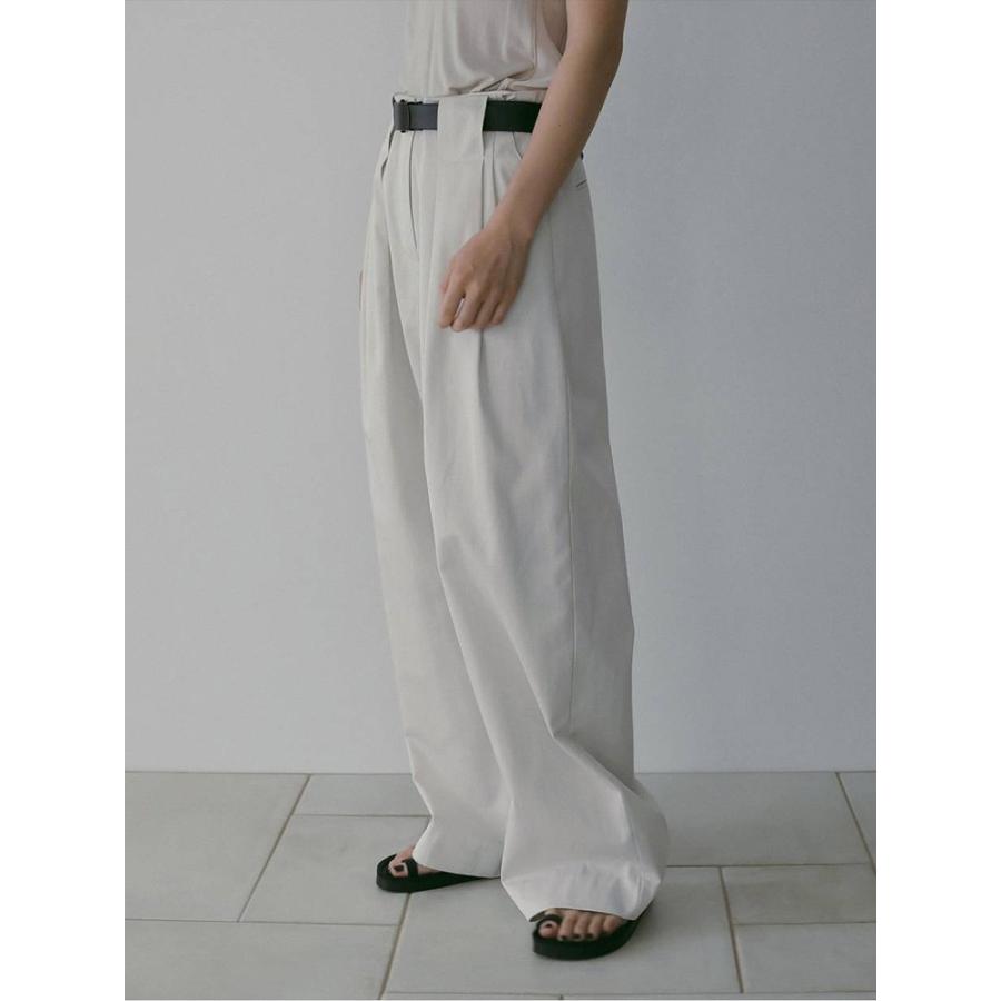 anuke（アンヌーク） 即日発送 Twill Loose Pants 62610708 ツイル