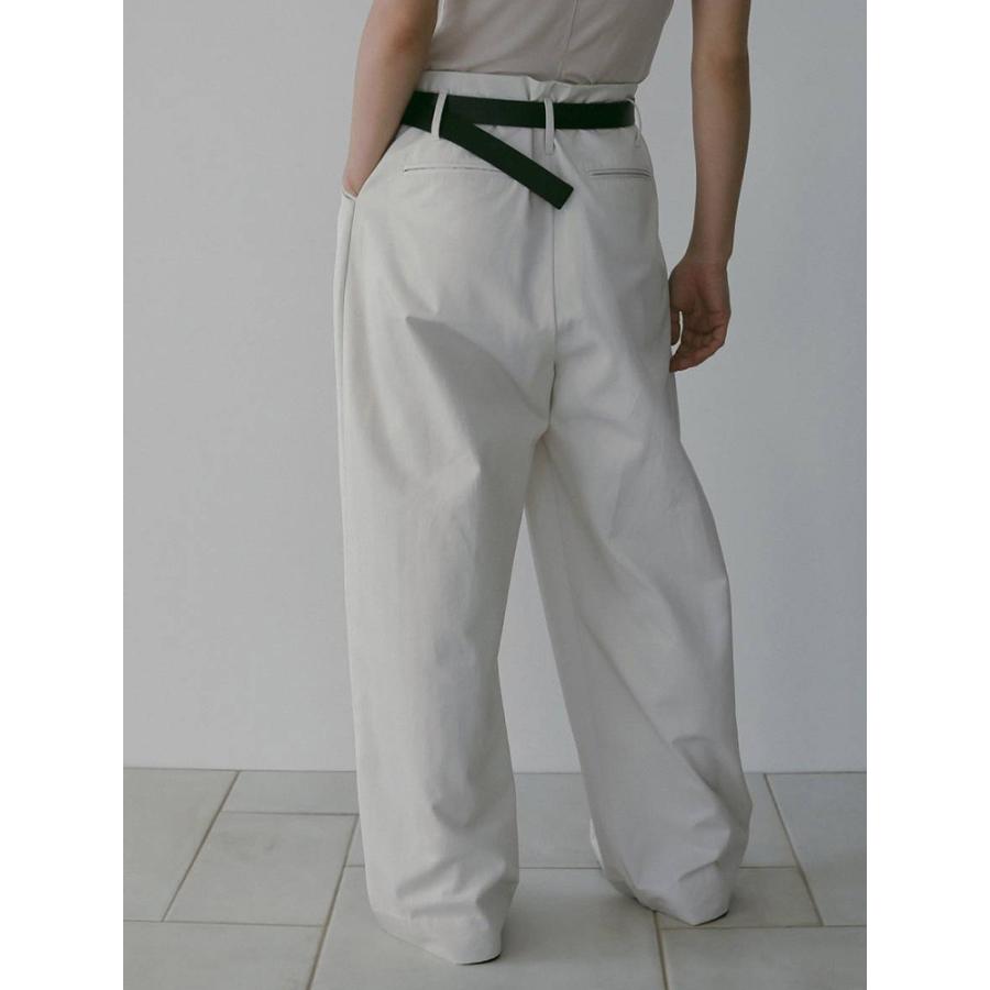 anuke（アンヌーク） 即日発送 Twill Loose Pants 62610708 ツイル