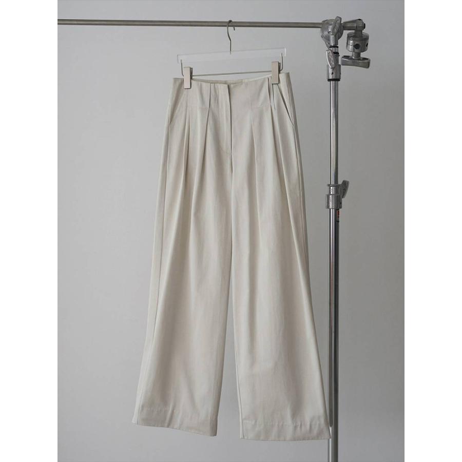 anuke（アンヌーク） 即日発送 Twill Loose Pants 62610708 ツイル