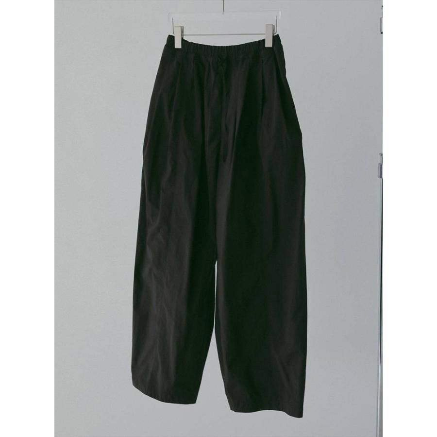 アンヌーク anuke 即日発送 Volumetuck Cocoon Pants 62610720 ボリュームタックコクーンパンツ ナイロンパンツ 春夏 パンツ コクーンパンツの画像