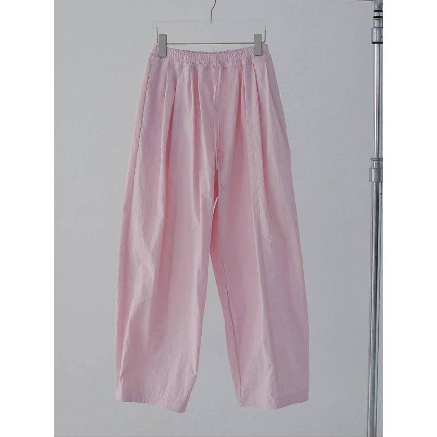 アンヌーク anuke 即日発送 Volumetuck Cocoon Pants 62610720 ボリュームタックコクーンパンツ ナイロンパンツ 春夏 パンツ コクーンパンツの画像