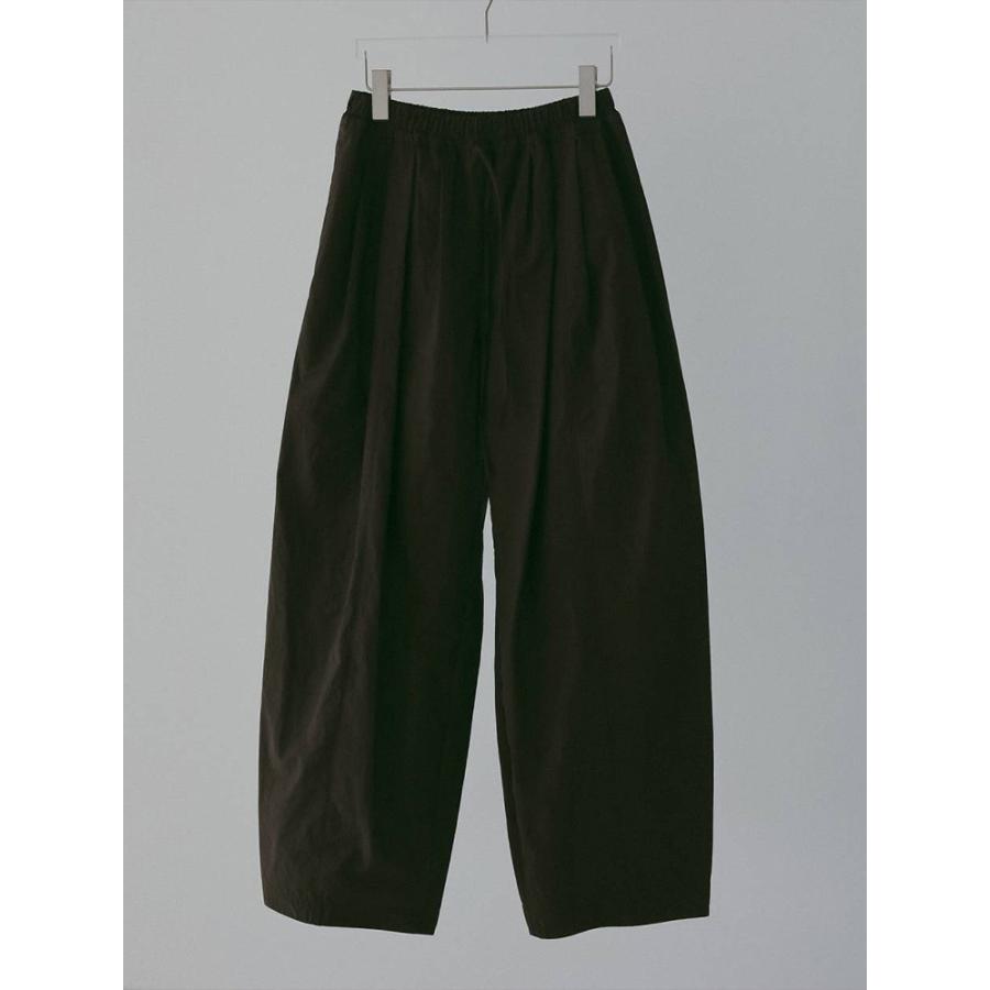 アンヌーク anuke 即日発送 Volumetuck Cocoon Pants 62610720 ボリュームタックコクーンパンツ ナイロンパンツ 春夏 パンツ コクーンパンツの画像