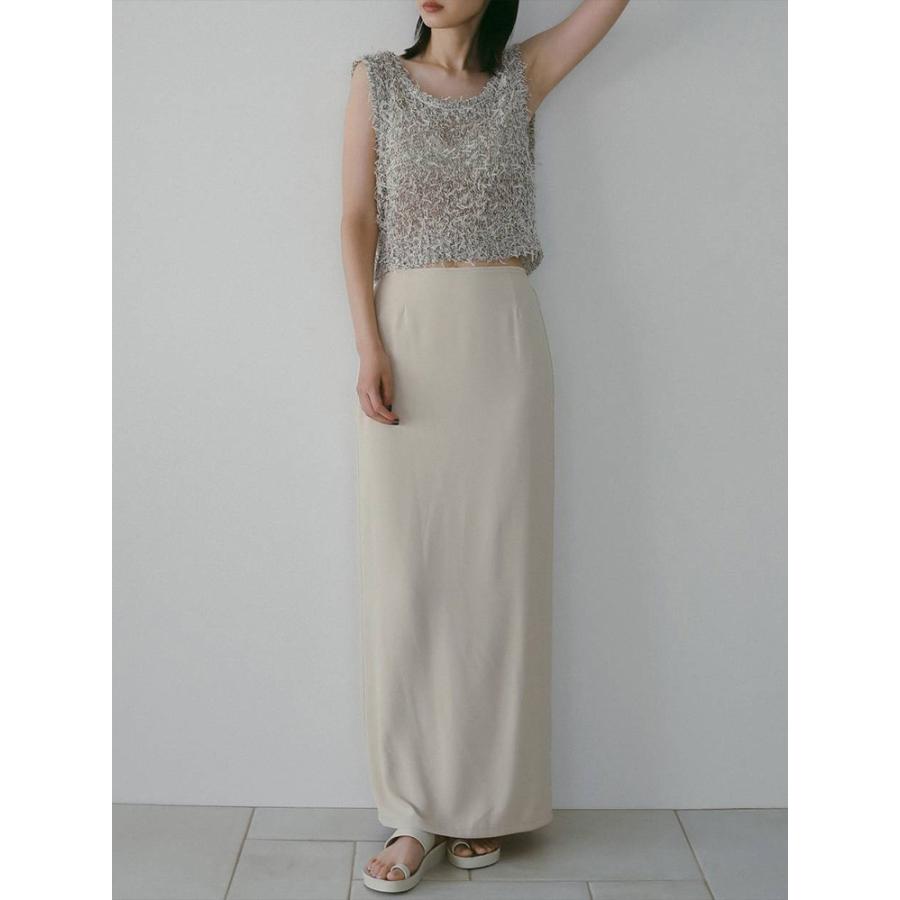 anuke（アンヌーク） 即日発送 Georgette Pencil Skirt 62610801
