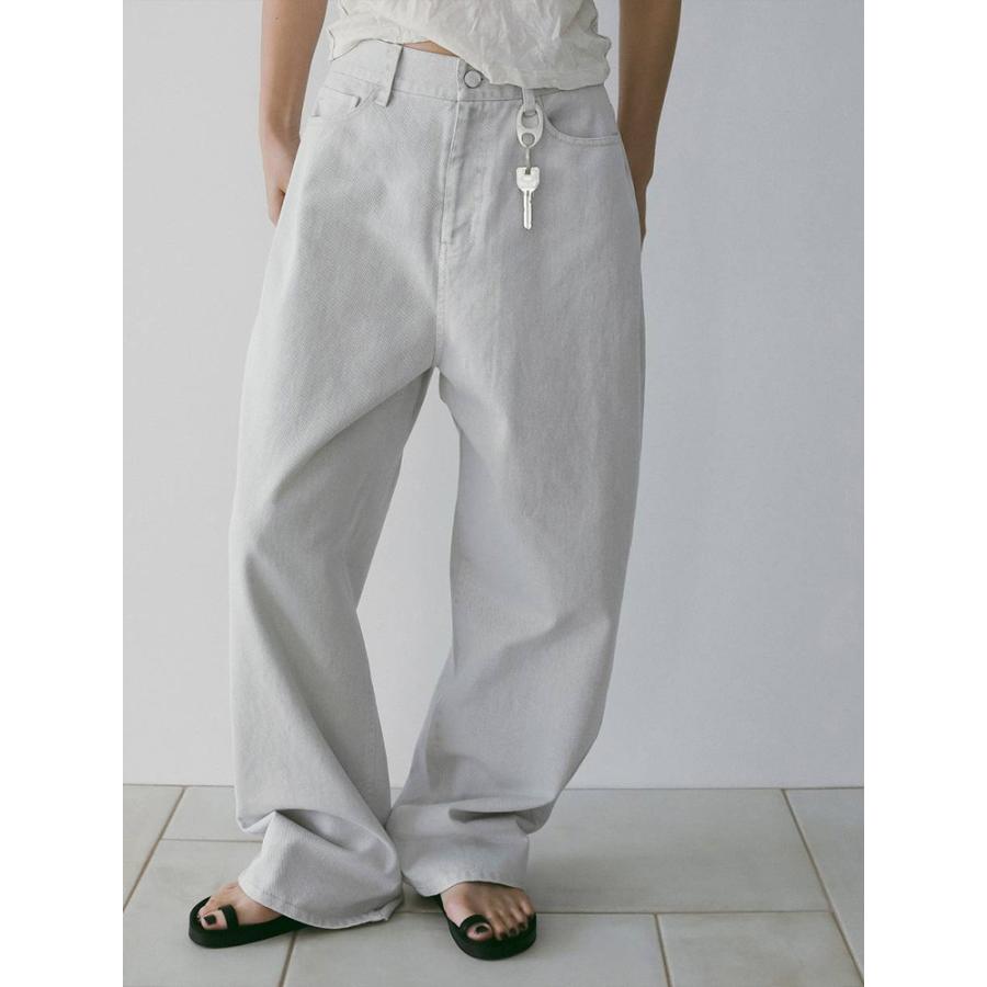 anuke（アンヌーク） 即日発送 Wide Cocoon Denim 62611401 ワイド
