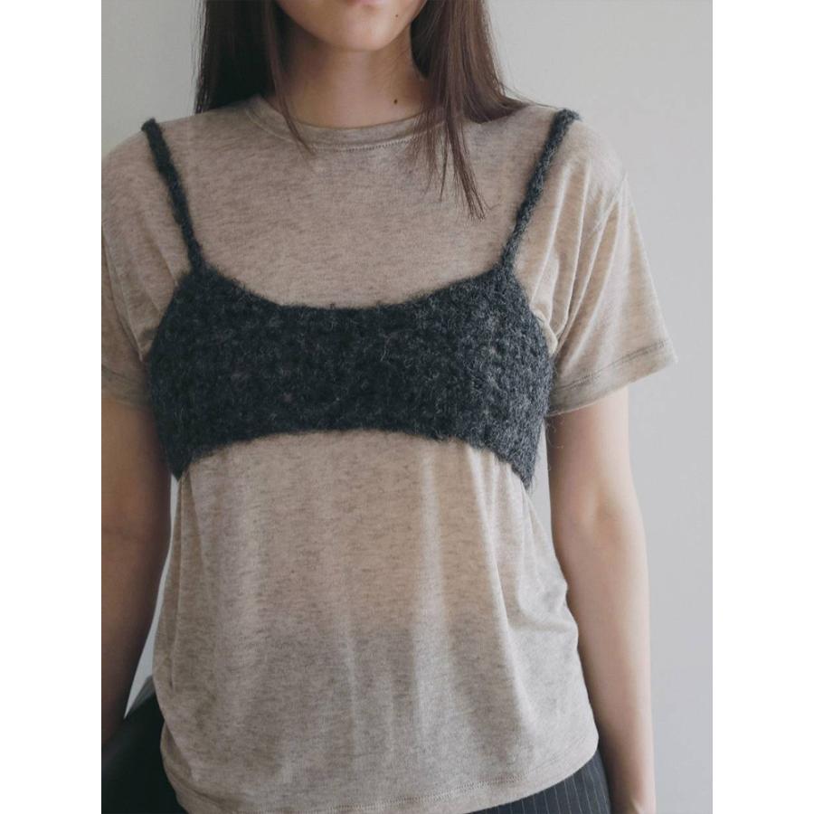 anuke（アンヌーク） 即日発送 Crochet Knit Bustier 62620510