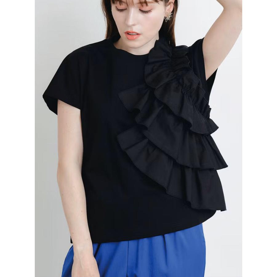 PICCIN PERLA PICCIN ピッチン 即日発送 アシンメトリーフリルプル
