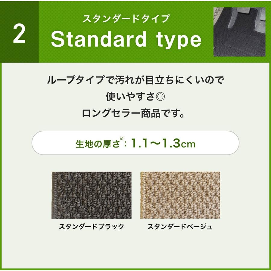 フロアマット　日産　NISSAN　フーガ　FUGA　　Y51/KY51/KNY51/HY51　21/11〜R4/8　カーマット　抗菌　抗ウイルス　消臭　スタンダードタイプ｜m-k-m-k｜05