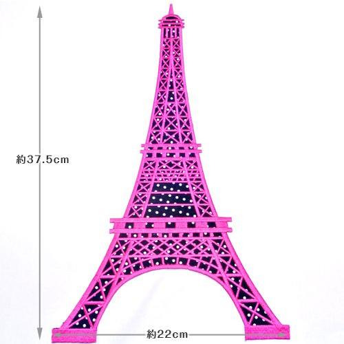 壁刺繍 エッフェル塔 刺繍のウォールステッカー インテリア ホームデコ 刺繍 ルーム | ブランド登録なし | 02