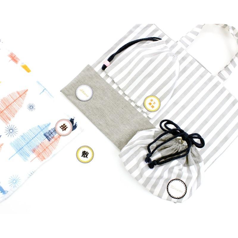 刺繍ラベルネーム 丸 クロス アイロン 名前シール ひらがな 漢字 ローマ字 数字 刺繍 小さい 名札 | ブランド登録なし | 05