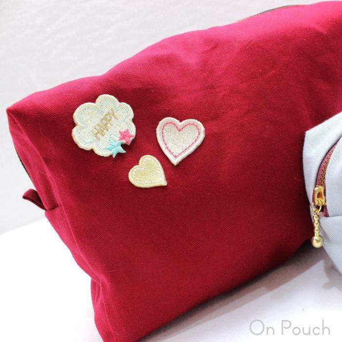 刺繍ワッペン ファンシー(B) インパクト抜群の総刺繍ワッペンでお手軽デコ♪ アイロン 目印 デコ メール便 | ブランド登録なし | 08