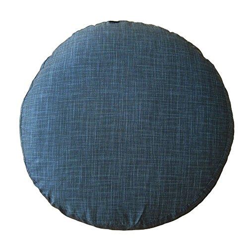 fabrizm 日本製 クッションカバー 65丸 直径65cm 用 むら糸 藍 1444bl plc332f58a31MMM SHOP 通販 Yahoo!ショッピング