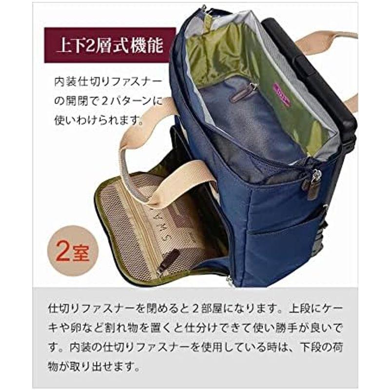 SWANYキャリーバッグ D-499 ドゥマーノIV L21 ネイビー 4輪