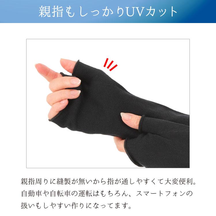 エムアンドエム アームカバー uvカット レディース 日本製 コットン 綿 