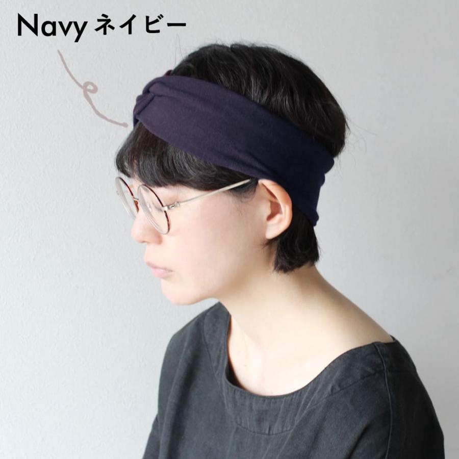 ＊handmade＊no.266   ターバン　ヘアバンド irodori】Dot Ribbon Turban(IRJK-926) ヘアターバン | irodori