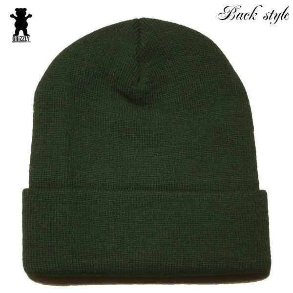GRIZZLY（グリズリー） ニットキャップ OG BEAR EMBROIDERED BEANIE