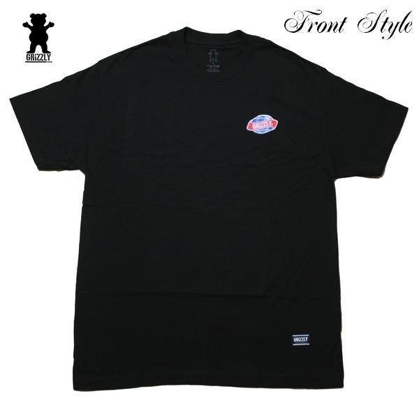 GRIZZLY Tシャツ ROUND THE WORLD SS TEE vigr22sp142 グリズリー ブラック 黒  [メール便可]｜m-market-web｜02
