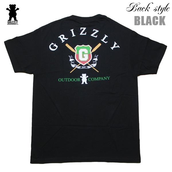 GRIZZLY Tシャツ Canbridge SS TEE vigr24sp27 グリズリー ブラック 黒 スケボー スケーター [メール便可]｜m-market-web｜05