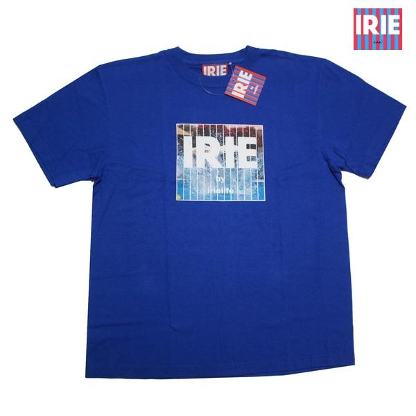 IRIE Tシャツ WATER SPLASH LOGO TEE IRSS2050 ホワイト ブルー アイリー｜m-market-web｜05