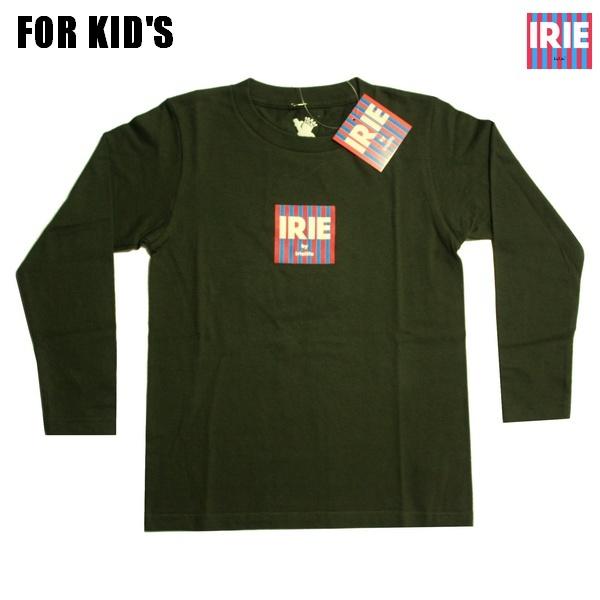 IRIE キッズ 長袖Tシャツ IRIE TAG KIDS L/S TEE IRAW20003 アイリー ホワイト OLIVE｜m-market-web｜05