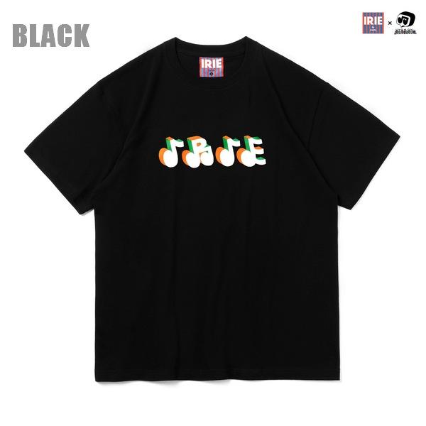 IRIE Tシャツ × KIRARIN IRIE ONPU FONT TEE IRSS24030 ネイビー ブラック レゲエ IRIE LIFE アイリー メール便可｜m-market-web｜04