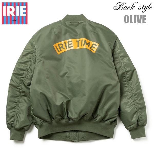IRIE 【 アイリー 】ジャケット IRIE TIME MA1 JACKET IRAW25031