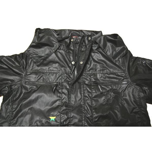 NESTA ジャケット STAR LIGHT JACKET 黒 ブラック J1106F ネスタ レゲエ アウター｜m-market-web｜02