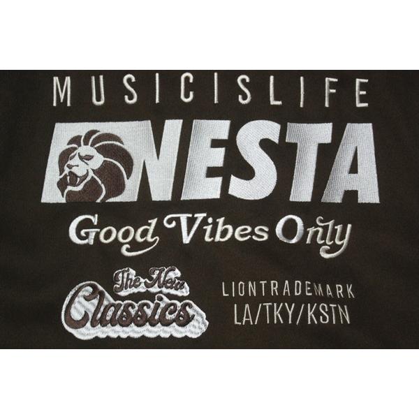 古着 NESTA BRAND 刺繍ロゴ 袖レザー スタジャンM(その他) NESTA BRAND(ネスタブランド) スタジャン 超レア品 サイズ:M