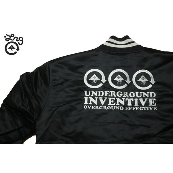 LRG ジャケット UNDERGRAND FULL CYCLE BMBR JKT L3DZMLOXX ブラック 