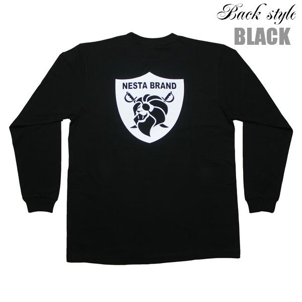 NESTA BRAND（ネスタブランド） 長袖Tシャツ サーベルライオンロンT 