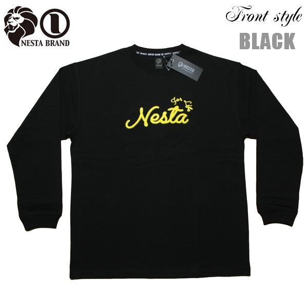 NESTA BRAND（ネスタブランド） 長袖Tシャツ ドロップショルダーサガラ 