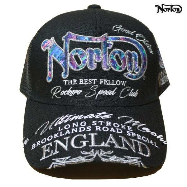 Norton メッシュキャップ ブルースチールメッシュCAP II 212N8706 ノートン バイカー｜m-market-web｜05