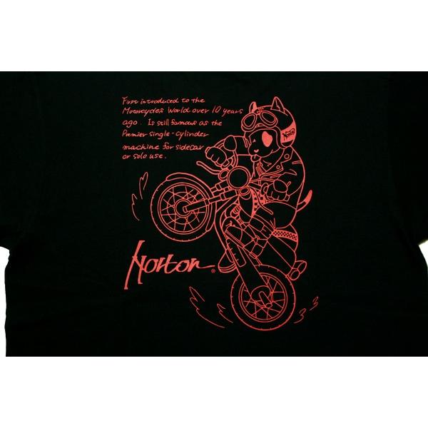 Norton Tシャツ  ウィリードッグライダーTEE JPN加工 232N1036 ノートン ホワイト ブラック XXL XXXL メール便可｜m-market-web｜09