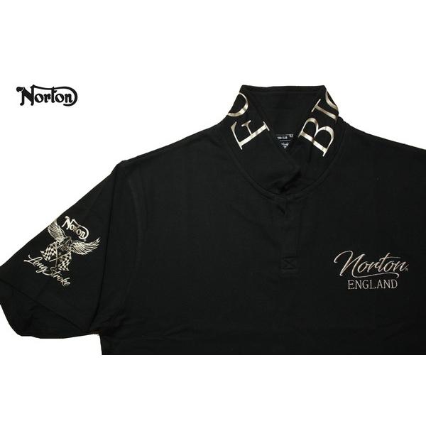 ノートン（NORTON） ポロシャツ ゴールドポイントスキッパーポロ