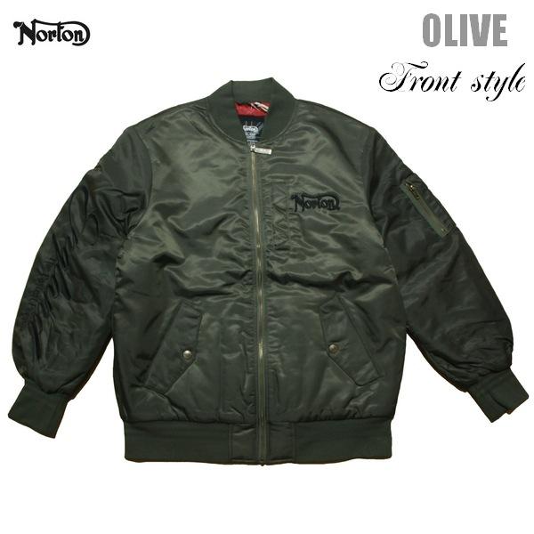 ノートン Norton MA-1 ジャケット ライダースMAX JKT 233N1703 ノートン Norton MA-1 ジャケット ライダースMAX JKT 233N1703