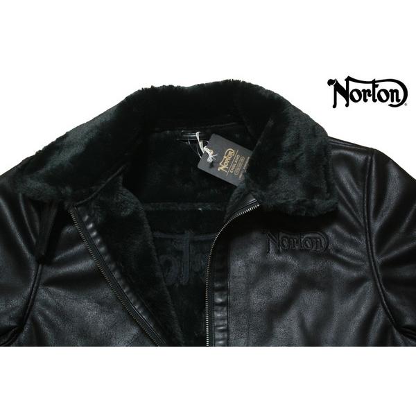 ノートン（NORTON） ジャケット フェイクムートンジャケット 243N1703