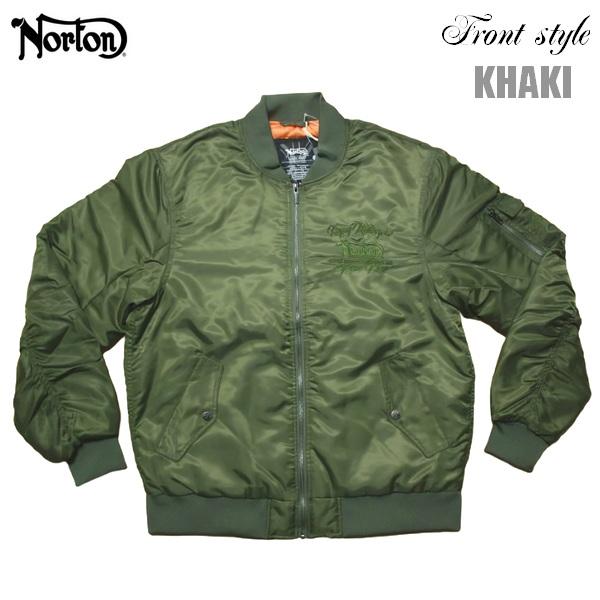 ノートン（NORTON） Norton MA-1 ジャケット 撥水刺繍 MA-1 JKT