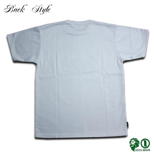 NESTA Tシャツ DRY アメコミグラフィックTEE 212NB1019 ホワイト ブラック ネスタ [メール便可]｜m-market-web｜04