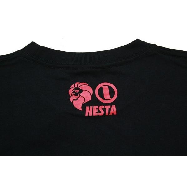 NESTA Tシャツ DRYネスタライオンTEE 212NB1030 ブラック ネスタ [メール便可]｜m-market-web｜04