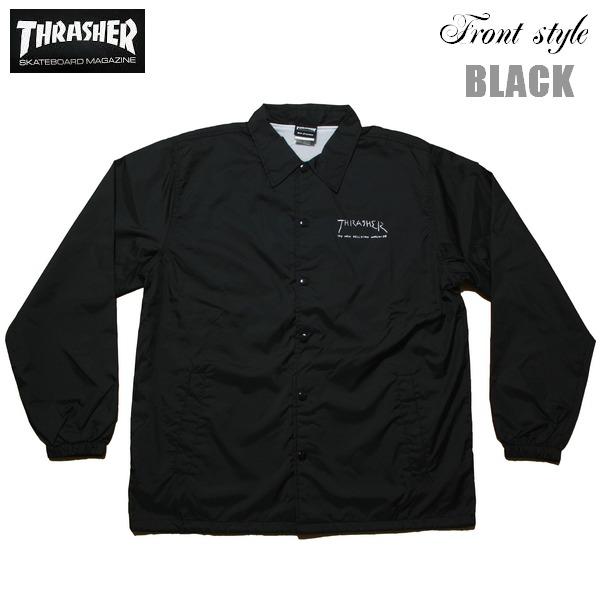 セール スラッシャーThe New Religion コーチ ジャケット THRASHER（スラッシャー） コーチジャケット The New Religion World