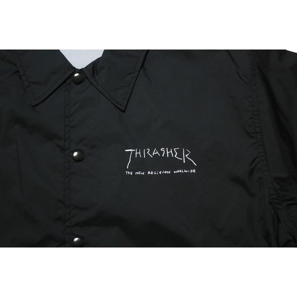 セール スラッシャーThe New Religion コーチ ジャケット THRASHER（スラッシャー） コーチジャケット The New Religion World