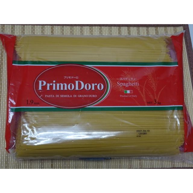 パスタ1 9ｍｍ 乾麺 スパゲッティ3ｋｇ プリモドーロ 7256 南松本珈琲商会 通販 Yahoo ショッピング