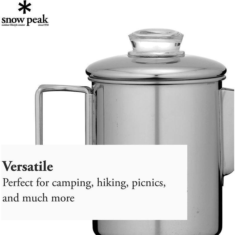  peak スノーピーク　ステンレスパーコレーター5カップ　PR-8 snow peak スノーピーク ステンレスパーコレーター5カップ PR-8