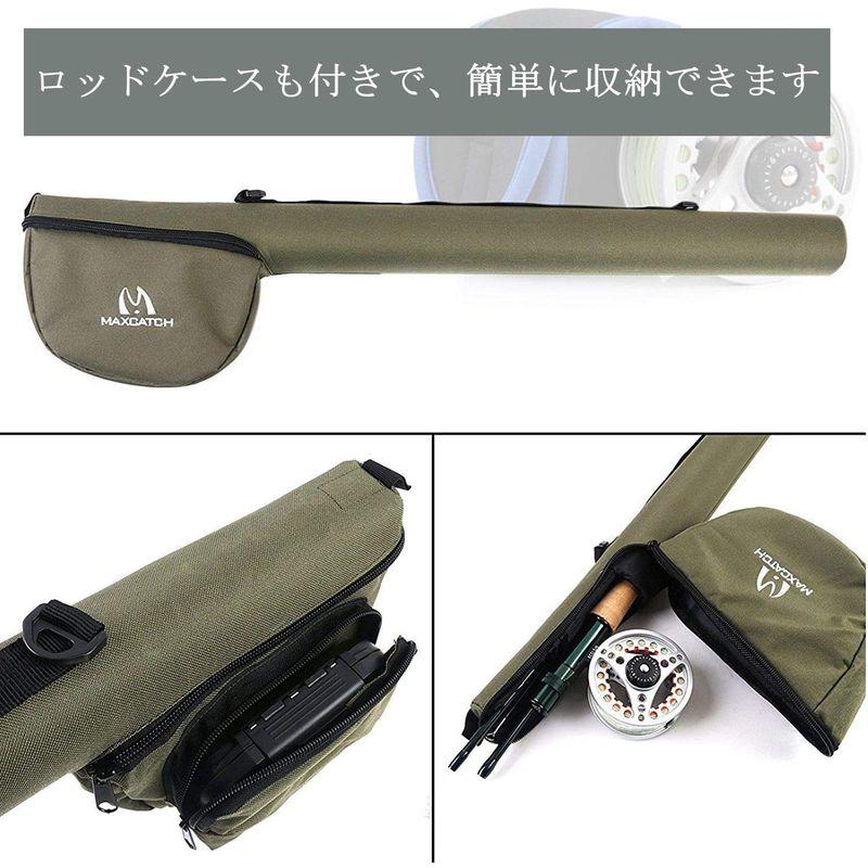 早い者勝ち訳あり！ M MAXIMUMCATCH Maxcatch Ultra-lite 山岳渓流用フライロッド 1/2/3ウェイト カーボンロッド フライフィ 【C1942643025】(10509円)