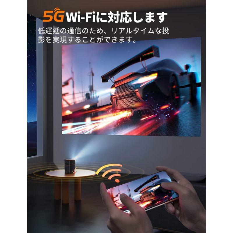 FATORK プロジェクター本体 三脚とHDMIケーブル付き 楽天市場】プロジェクター 小型 FATORK 5G 投影仪 モバイル