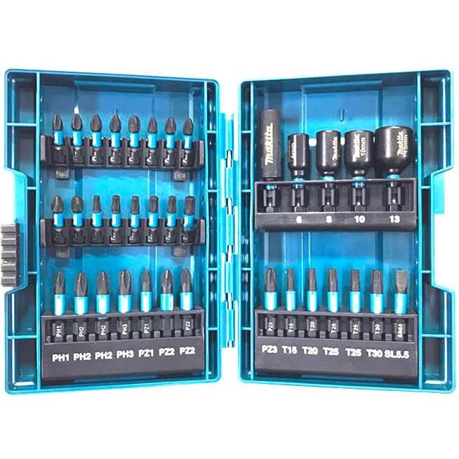 マキタ(Makita) インパクトドライバー用 ビット ソケット 35本 セット 六角軸6.35?シャンク ケース付 E-06638 [並行輸入品]｜m-mmks｜03