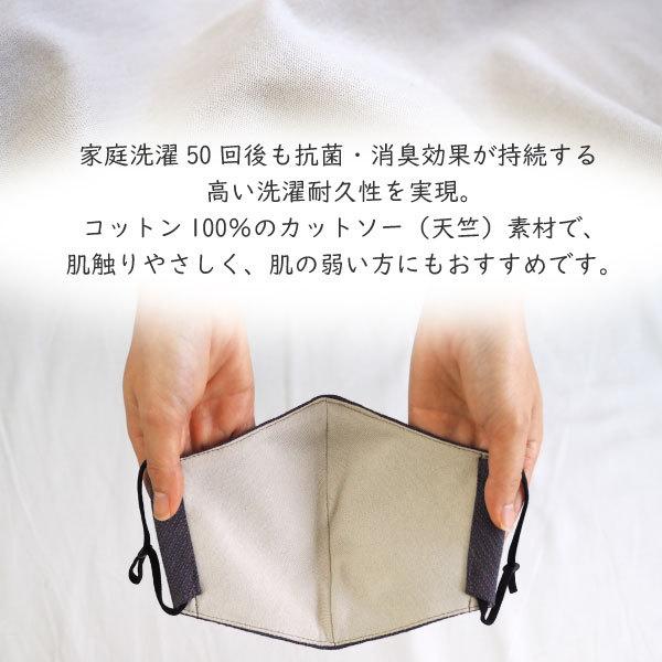 三河木綿 立体フィットマスク 2色セット 布マスク 洗える 日本製