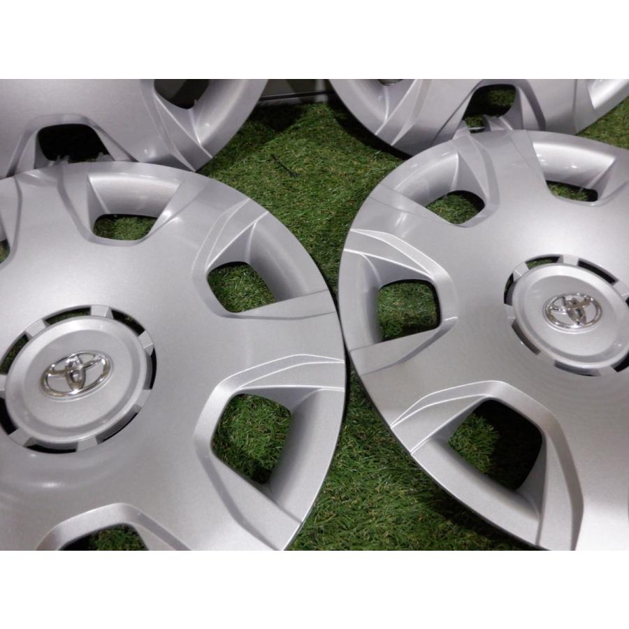 200系 ハイエース 新車外し15インチ タイヤホイール4本 ホイールキャップ付 トヨタ純正 200 ハイエース GL 4型 5型 6型 後期 15インチ ホイール