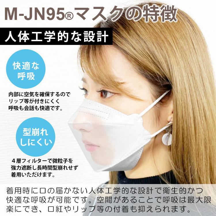 不織布マスク 立体マスク 日本製 30枚入 送料無料 JN95 レース柄 大特価｜m-nikuya｜03