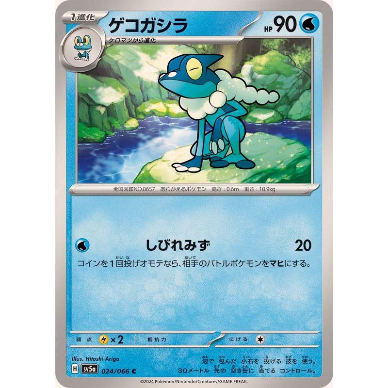 ポケモンカードゲーム ゲコガシラ 024/066 : メモリーオンライン